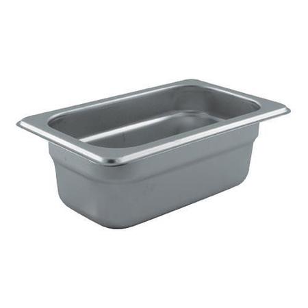 WINCO 1/9 Size 2 1/2 in Steam Table Pan SPJL-902